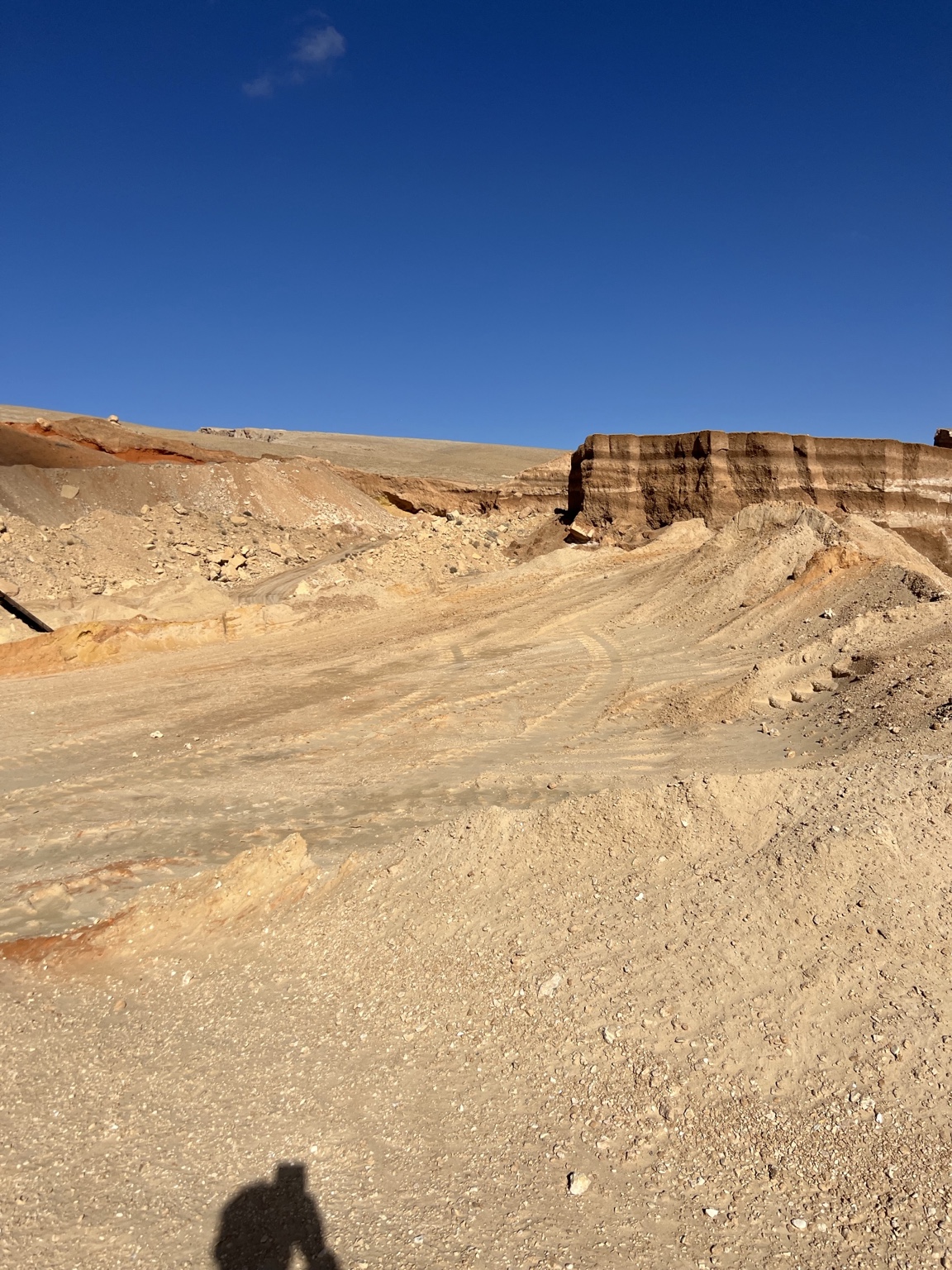 Sand layers
